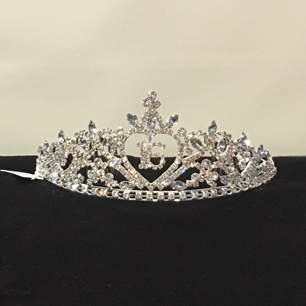 Tiara sweet 16 rhinestone crystal clear